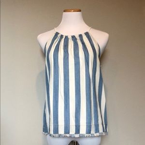 Striped rope tank